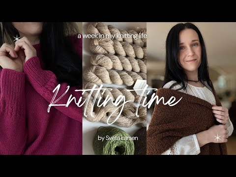 Видео: Довязала недовяз годичной давности #mondaysweater #petiteknit. Новый процесс,покупки и Teddy scarf 🧣