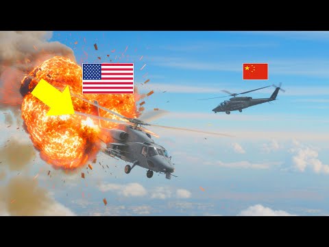 Видео: ВМС США превратили китайский вертолёт в ошибку стоимостью $50 млн