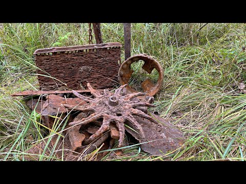 Видео: СТАРАЯ ДОРОГА С ТОННОЙ ЛИТОГО МЕТАЛЛА!