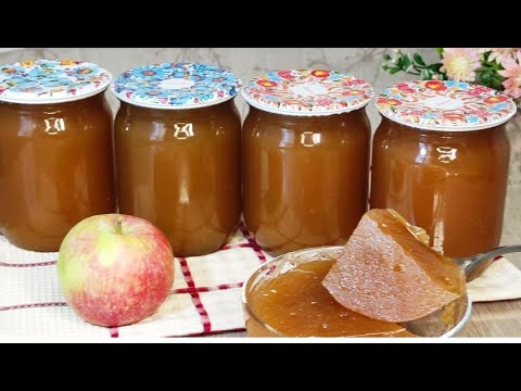 Видео: Ароматне яблучне повидло//Смачне густе, хоч нарізай ножем//Бюджетний універсальний рецепт