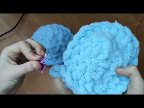 Видео: сердечко из ниток Alize puffy на 14 февраля или на 8 марта. Как вязать Балаклаву смотрите в описании