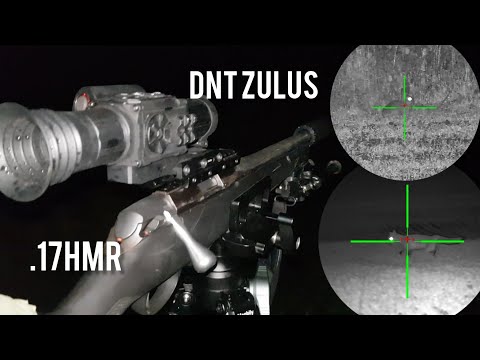 Видео: Стрельба по лисе и кролику / DNT Zulus V1 5-20 / .17HMR / Tikka T1X