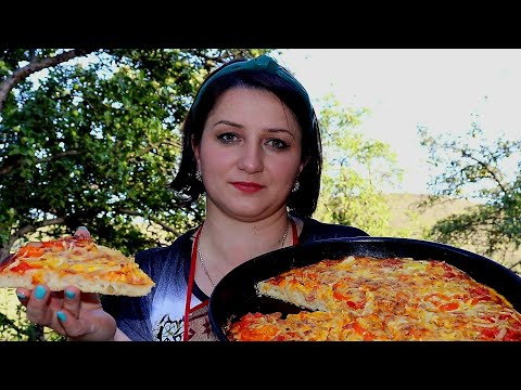 Видео: Տնստանա Պիցցա Հացի Խմորից Пицца по-домашнему #ՇամշադինիՀամը-#Шамшадин