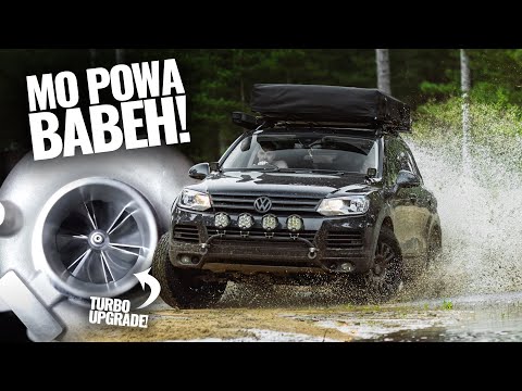 Видео: БОЛЬШЕ МОЩНОСТИ! 💪🏻 Модернизация 3.0 TDI VW Touareg Turbo! 😮