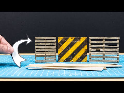 Видео: Быстрые, дешёвые и простые миниатюрные поддоны // Самодельный ландшафт для Warhammer 40K и Necrom...