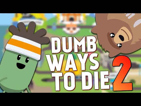 Видео: Dumb Ways to Die 2 - НОВЫЕ УРОВНИ