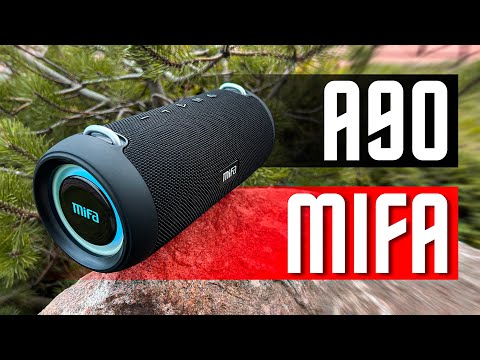 Видео: ОТЛИЧНЫЙ ВЫБОР 🔥 БЕСПРОВОДНАЯ КОЛОНКА MIFA A90 60 Вт IPX8 MicroSD AUX ФЛЕШКИ ФУНКЦИЯ ПАВЕРБАНКА