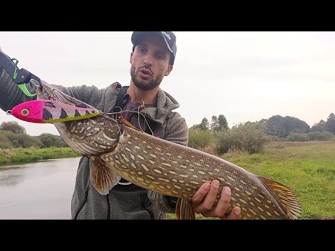 Видео: СЕРЬЕЗНАЯ рыбалка на РЕКЕ. Первый выезд и БАААМ!