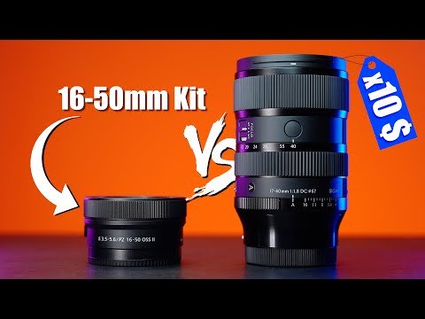 Видео: Насколько Плох Китовый Объектив? Sony 16-50mm f3.5-5.6 OSS ii vs Sigma 17-40mm f1.8