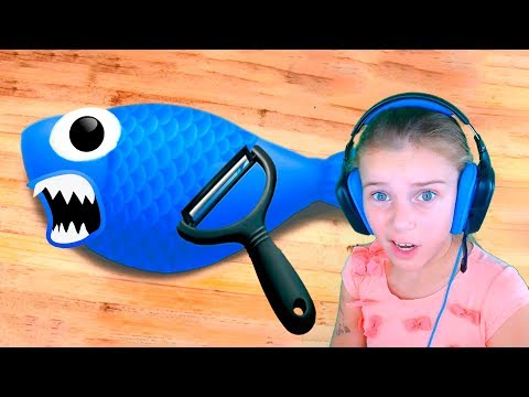 Видео: Я настоящий мастер суши! Смешная игра про готовку