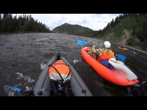 Видео: Бия. Август. Сплав.