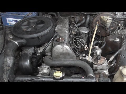 Видео: Установка OM 617 Turbo в Мерседес W123