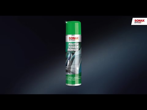 Видео: 03062000 - Пяна за почистване на тапицерия SONAX POLSTER CHAUM REINIGER (Foam Upholstery Cleaner)