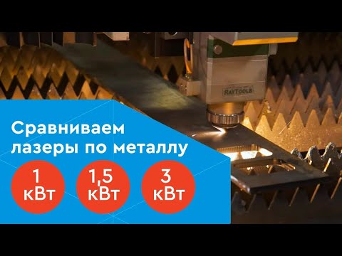 Видео: Лазерный станок по металлу, какую мощность выбрать? IPG, Raycus или MaxPhotonics. Режем сталь 16 мм