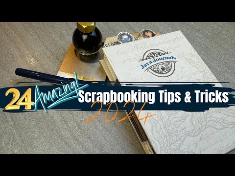 Видео: 24 УДИВИТЕЛЬНЫХ совета и рекомендации по скрапбукингу на 2024 год!