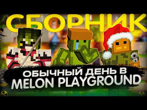 Видео: ОБЫЧНЫЙ ДЕНЬ В MELON PLAYGROUND. ФИЛЬМ-СБОРНИК