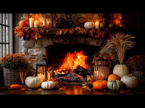 Видео: 🍂 Тихий осенний камин 🔥 Умиротворяющее потрескивание дров и тёплое осеннее настроение для релаксации