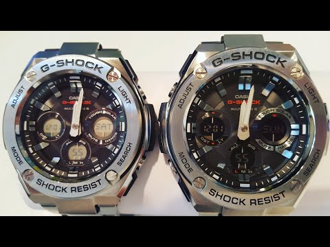 Видео: G-Steel. G-Shock GST-W310D-1A и G-Shock GST-W110D-1A. Сравнение поколений