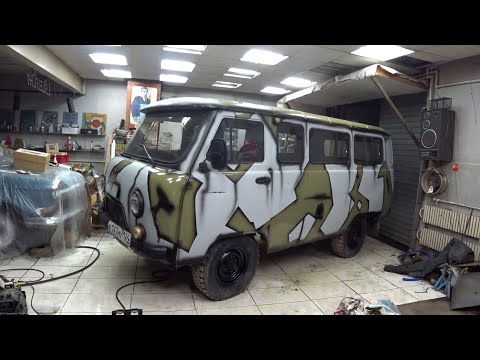Видео: НИВА Отмыта, УАЗ покрашен. Гаражный движ...