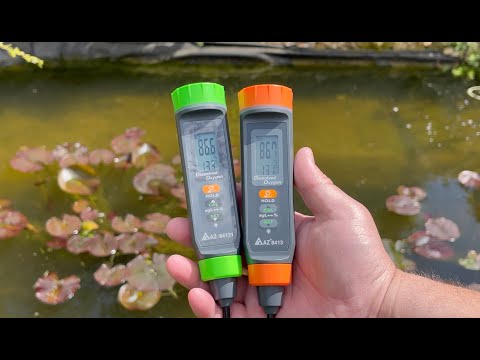Видео: Оксиметри для води AZ-8413 та AZ-84131 - огляд, особливості, інструкція з використання.