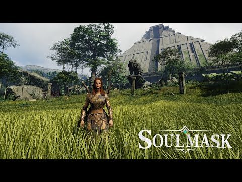 Видео: SOULMASK Ищу приключений в логове саблезуба + старые руины