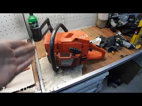 Видео: Хускварна 272 XP небольшое ТО.Интересный маслонасос.