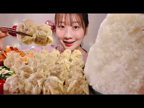 Видео: ASMR Шумай вареники из свинины на пару【русские субтитры】【Mukbang/ Eating Sounds】