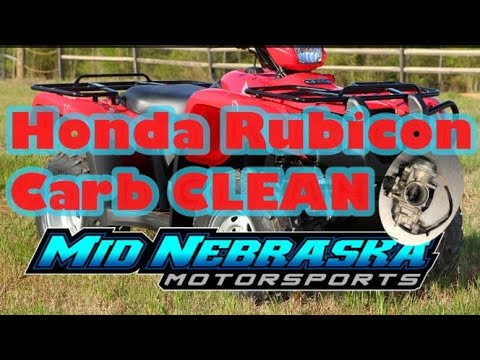Видео: НЕ ПРОПУСТИТЕ ЭТОГО!! - Мастер по Honda Rubicon TRX500 - Чистка карбюратора - Комплект для ремонт...