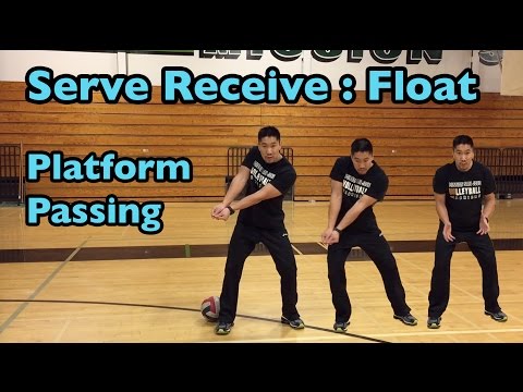 Видео: Передача подачи FLOAT с помощью ПЛАТФОРМЫ — Как делать передачу в волейболе (часть 3/6)