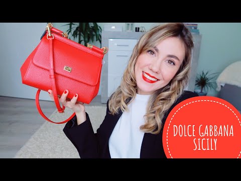 Видео: DOLCE GABBANA SICILY | ПОЛНЫЙ ОБЗОР МОДЕЛИ SICILY | ВСЕ РАЗМЕРЫ ОТ MICRO ДО L |