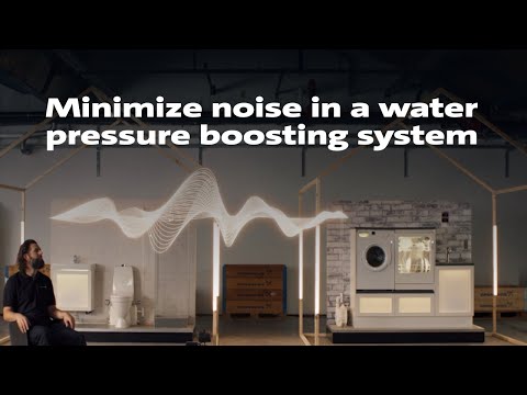 Видео: Минимизируйте шум в системе водоснабжения с помощью насоса Grundfos / Grundfos Lab