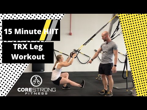 Видео: 15-минутная HIIT TRX-тренировка ног!