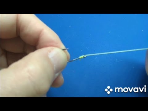 Видео: Как привязать крючок. 