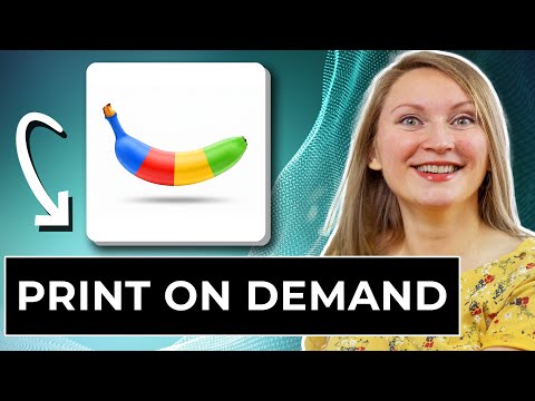 Видео: Как заработать деньги с помощью Nano Banana AI в печати по запросу (Copy Me)