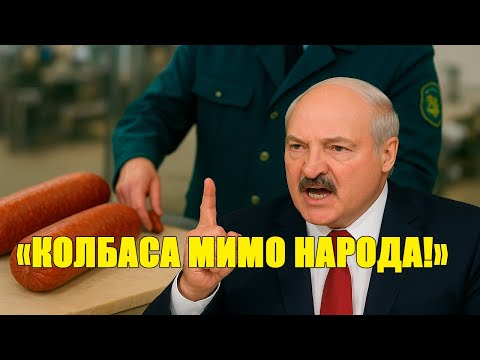 Видео: «Колбаса мимо народа» — Лукашенко устроил разнос на таможне