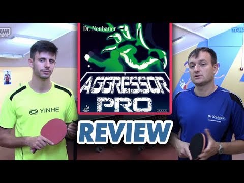 Видео: обзор Dr Neubauer AGGRESSOR PRO - новая версия суперхита средних шипов!