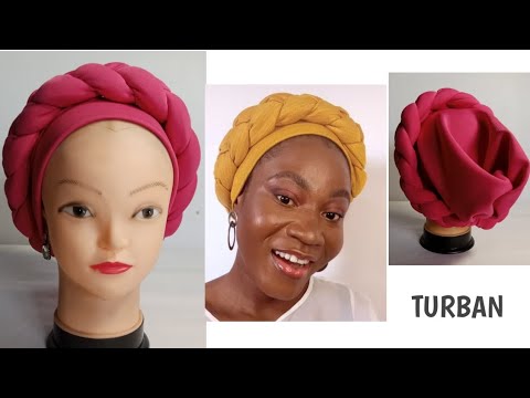 Видео: КАК СДЕЛАТЬ ПЛЕТЕНЫЙ ТЮРБАН#braidedturban