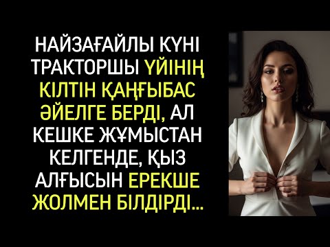 Видео: Найзағайлы күнде тракторист үйінің кілтін қаңғыбасқа берді, ал кешке жұмыстан оралғанда, таңғалды…