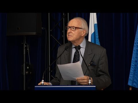 Видео: Выступление Н.Д.Лобанова-Ростовского, коллекционера и мецената