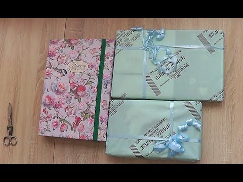 Видео: Посылка от подписчицы из Италии с журналами Marfy  Свадебная мода  и выпуск № 95 2017 год