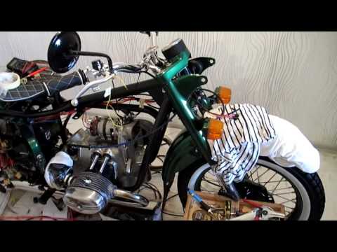 Видео: Мотоцикл Урал. Проводка. Часть 2 из 3