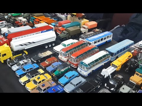 Видео: Ярмарка моделей на рынке Ретро