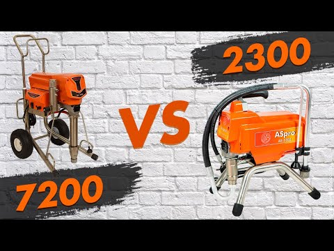 Видео: ASPRO-2300® Работа со шпаклевкой (ASPRO 2300 против ASPRO 7200)