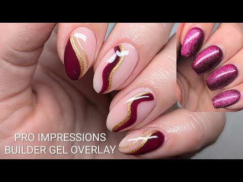 Видео: Делаю ногти сама - нанесение гелевого покрытия PRO IMPRESSIONS BUILDER