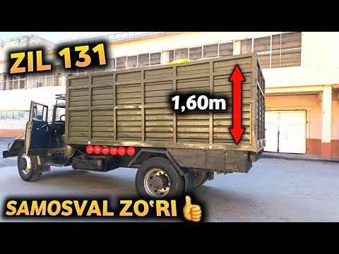 Видео: БУНАҚАСИ КАМ! ЗИЛ 131 САМОСВАЛ ЯККА МОСТ, КУЗОФИ БАЛАНДДАН ИШГА ТАЙЁР СРОЧНО СОТИЛАДИ!