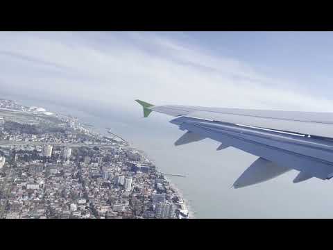Видео: Полёт Сочи - Москва | S7 Airlines | Airbus A321 nx