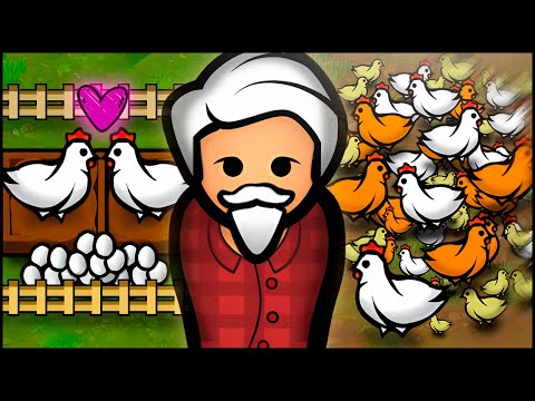 Видео: Я вырастил 1000 КУРИЦ в Rimworld и Вот Что Случилось…