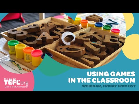 Видео: Использование игр на занятиях по преподаванию английского как иностранного языка 🎲