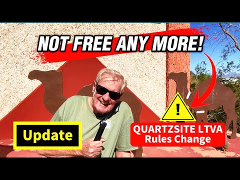 Видео: Обновление Quartzsite LTVA: больше не бесплатно! Теперь нужно разрешение