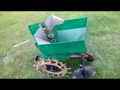 Видео: Плюсы и минусы картофелесажалки КСН-1М.